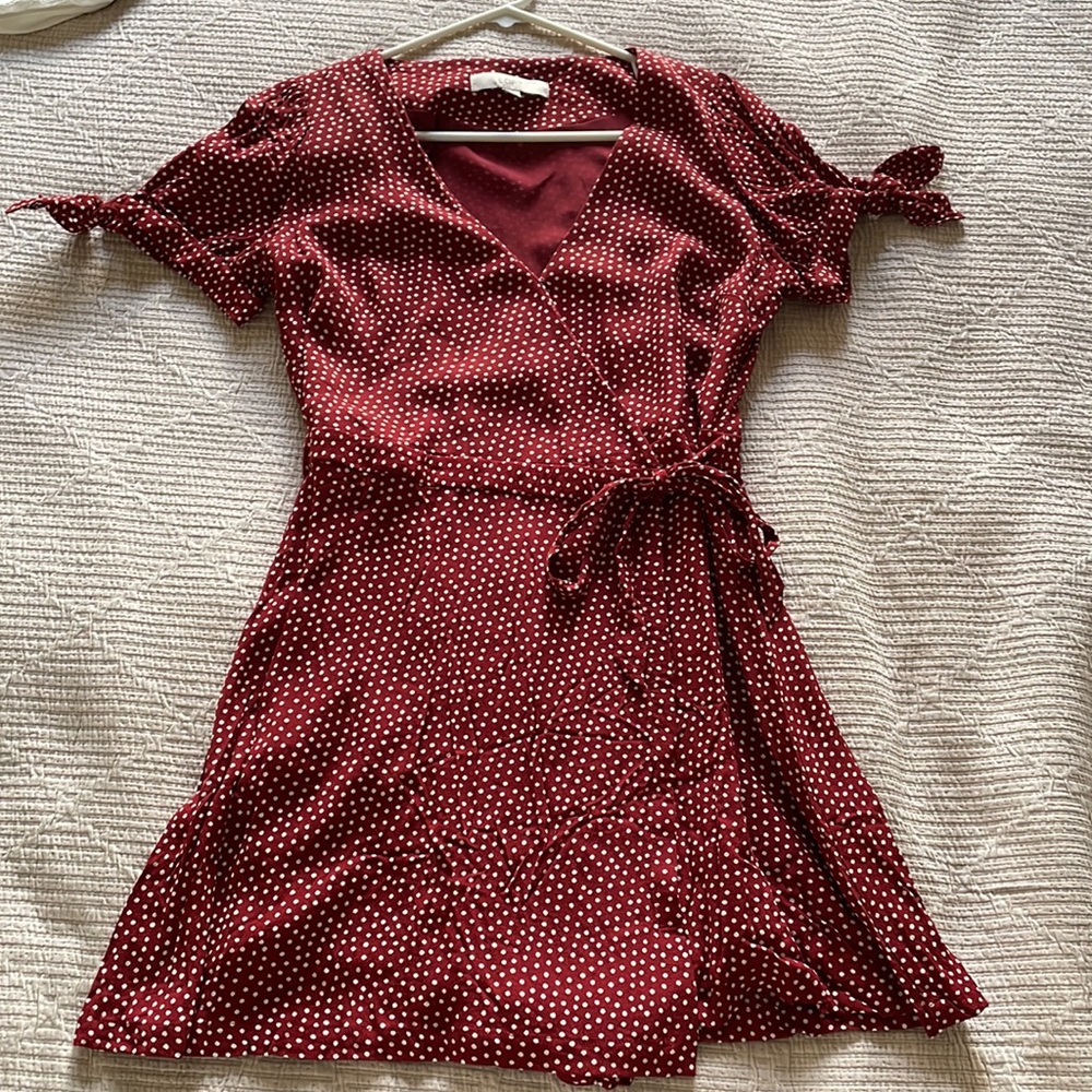 Loft Polka Dot Romper/dress